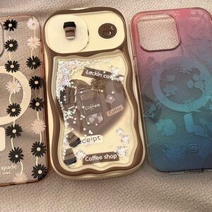 kate spade Floral and Gradient Phone Case Trio